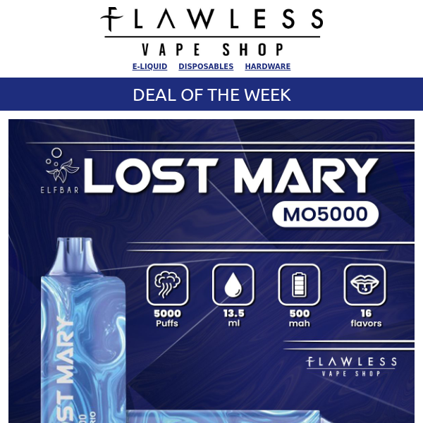 Lost Mary Disposable Deal Live! 🎥