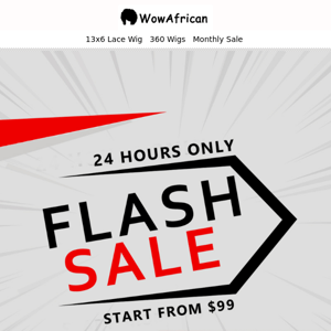 Start From $99 Flash Sale ⚡️⚡️⚡️24 Hours Only⏰
