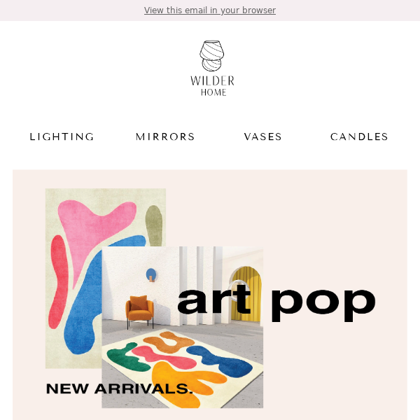 〰 cover your home in art with our art pop new arrivals 〰