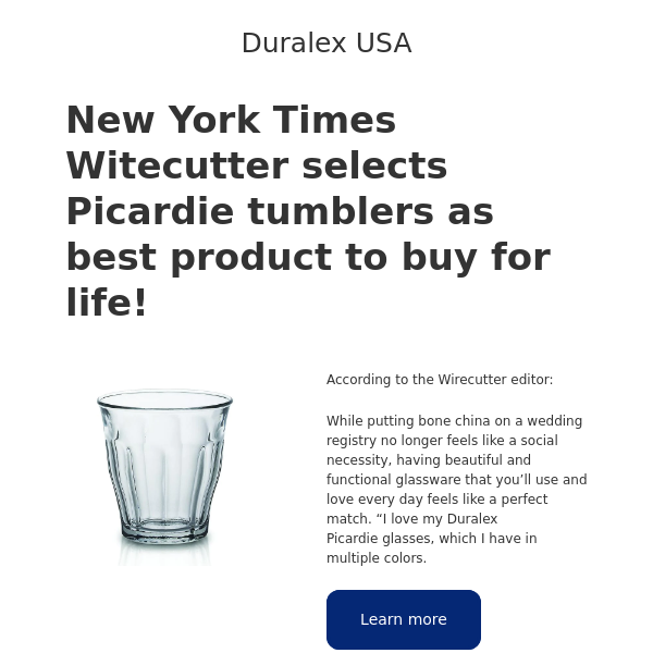 About Us  Duralex USA