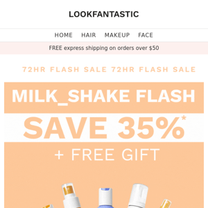 milk_shake Flash Sale 🔥 35% Off + Freebie