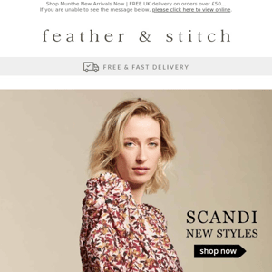 Scandi New In | Perfect for now!