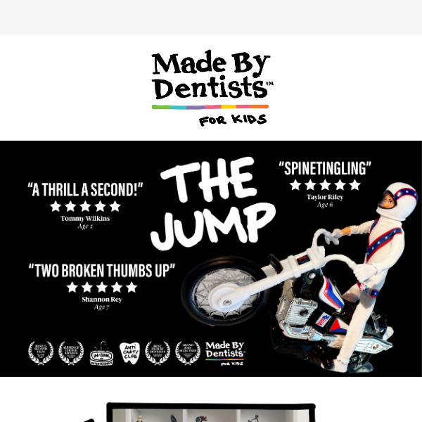 The Anti-Cavity Club Presents: The Jump 🏍️