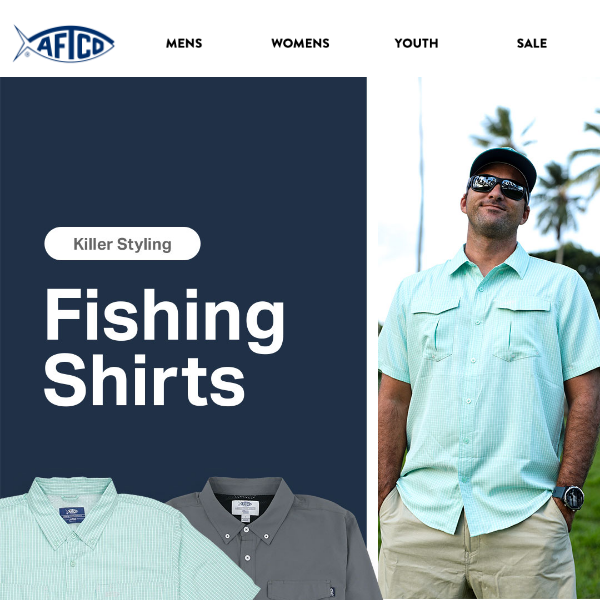 New Colors! – Tech Fishing Shirts - AFTCO