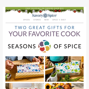 Seasons of Spice Delivers Exciting Flavors All Year 🎁 Gift It Today