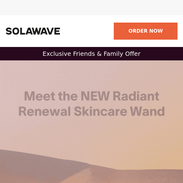 BREAKING NEWS❗️Meet the NEW Radiant Renewal Skincare Wand