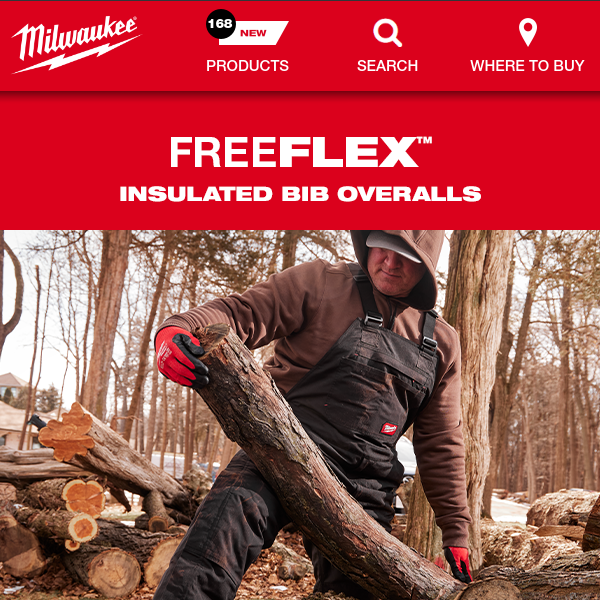 NEW! FREEFLEX™ Insulated Bib Overalls