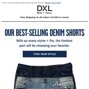 They’re Like Your Favorite Jeans…Just Shorter!