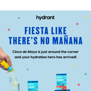 The cure for too much fiesta-ing 💃