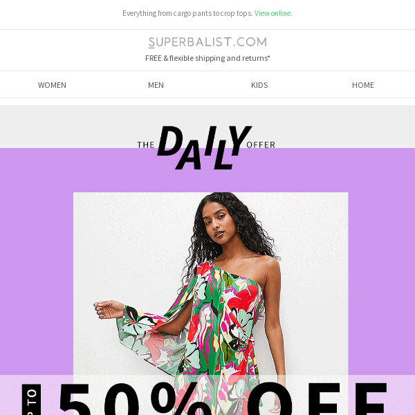This is just *too good* | Up to 50% OFF 🤩