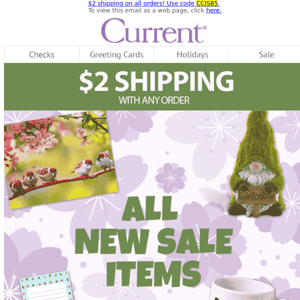 Take a peek 👀 at what's NEW in our Spring Sale!