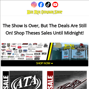 Last Day Of MATS Sales!