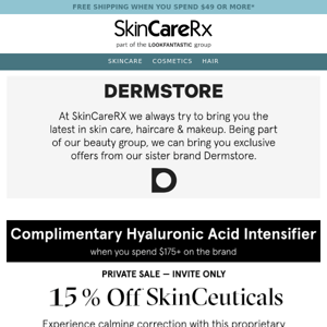 Final Hours: SkinCeuticals 15% Off