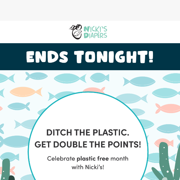 Hurry Up! Our DOUBLE POINTS Weekend Ends Tonight!