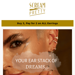 Create your dream ear stack ☁️