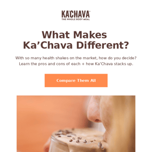 4 BIG reasons Ka’Chava fuels you better than they do