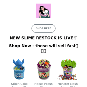 JUST LAUNCHED: BRAND NEW SLIMES!🤩