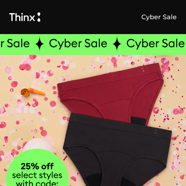 Thinx - Latest Emails, Sales & Deals