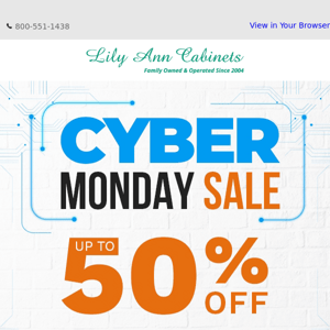 HAPPY CYBER MONDAY