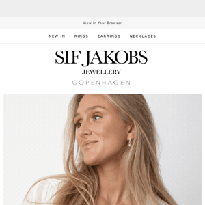 Guess who's back Sif Jakobs Jewellery!