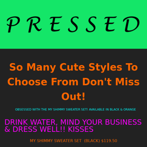 New Looks You Can't Resist! Shop Pressedatl.com 