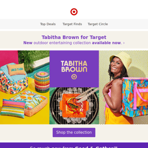 It's here! New Tabitha Brown for Target is available now.