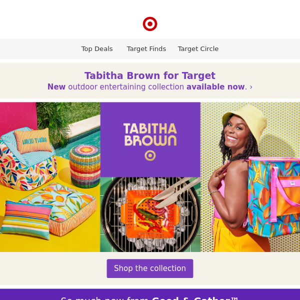 It's here! New Tabitha Brown for Target is available now.
