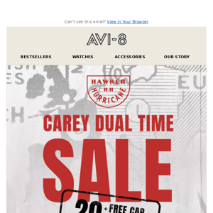 20% Off Carey Dual Time