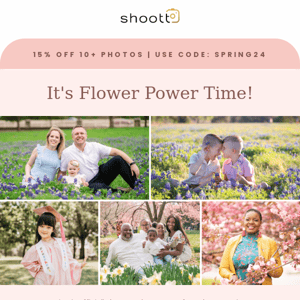 Hello Spring! Book Your Free Mini Photoshoot Now 🌸