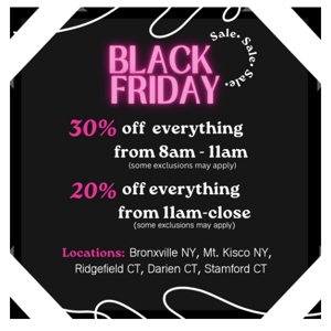 WHIM Black Friday SALE! 30% OFF 💃