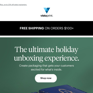 Get ready for the holidays with FREE shipping!