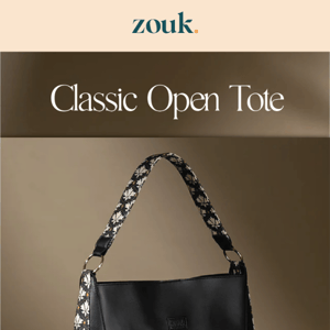 Introducing the Classic Open Tote: Elevate Your Style with Timeless Elegance