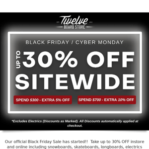 Black Friday Sale Starts Now 💥
