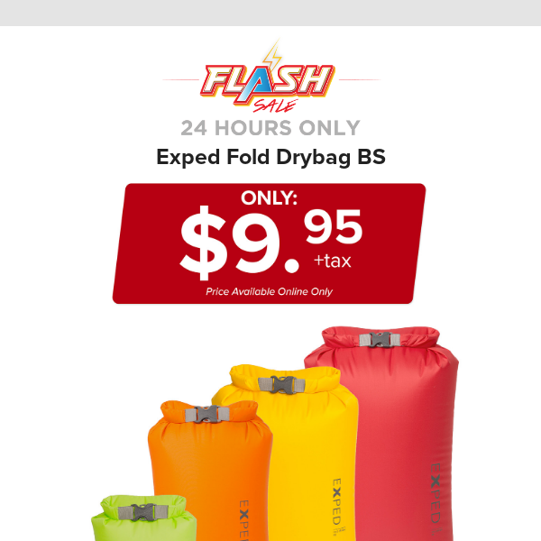 🔥  24 HOURS ONLY | EXPED FOLD DRYBAG | FLASH SALE