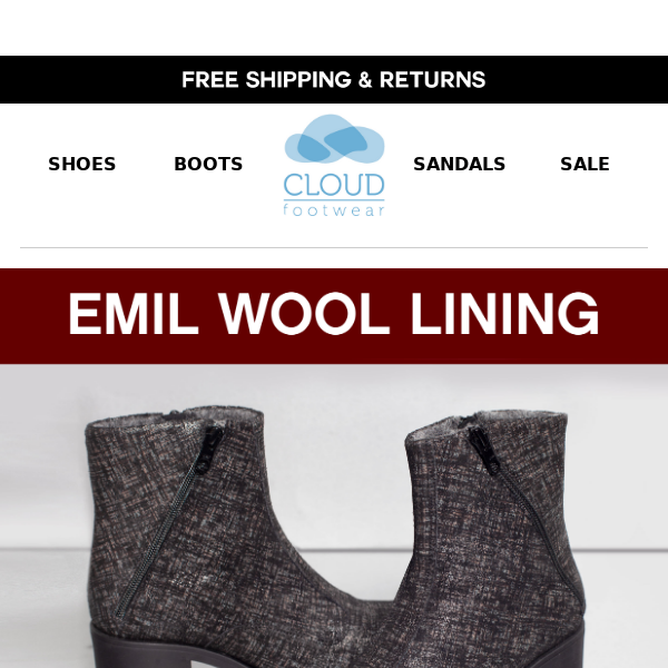 👢MEET EMIL WOOL LINING BOOT👢