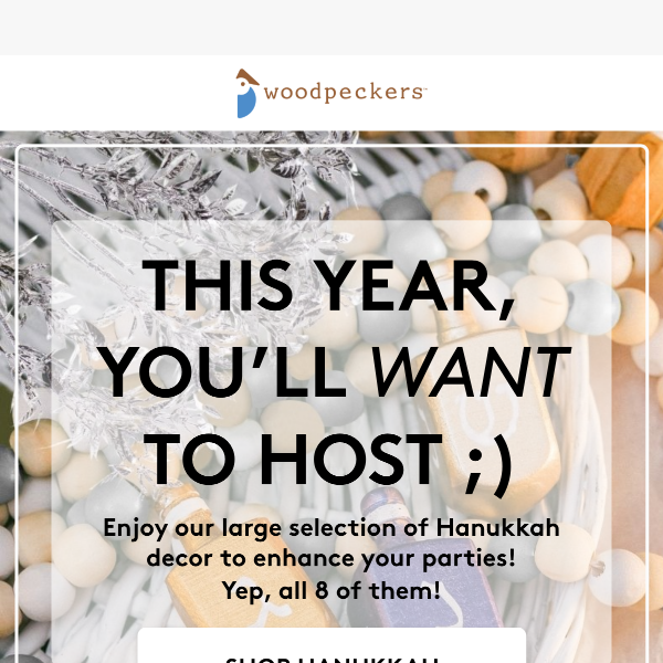 This year - you're hosting! 🕎