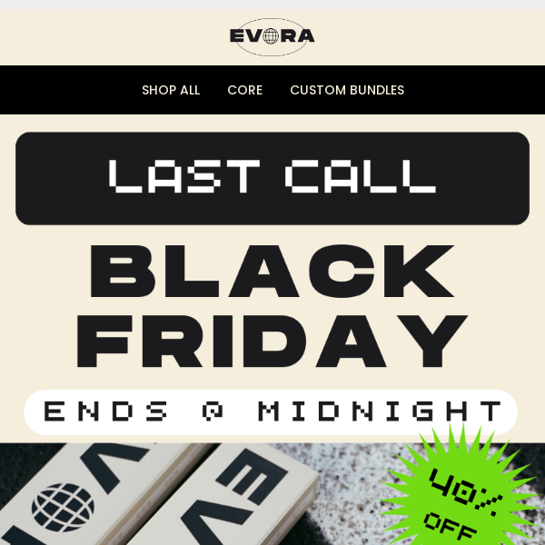 🚨 LAST CALL: ENDS Tonight - Our Biggest Sale