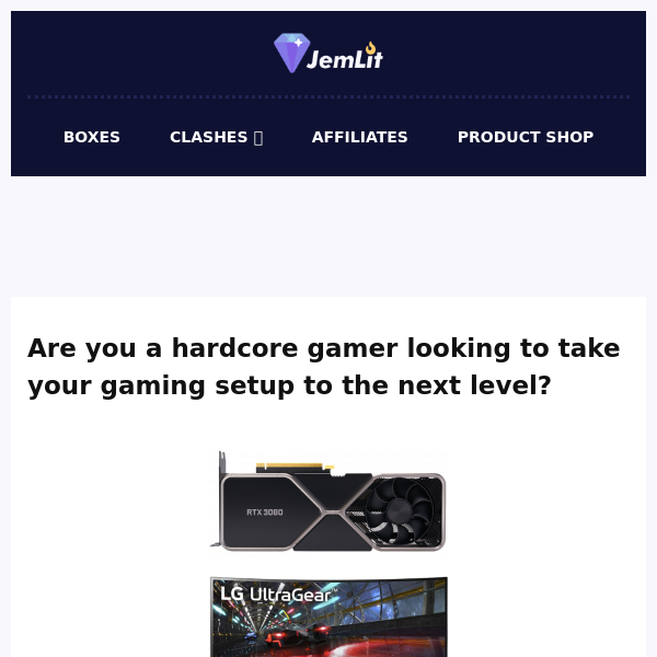 Are you a hardcore gamer looking to take your gaming setup to the next level?