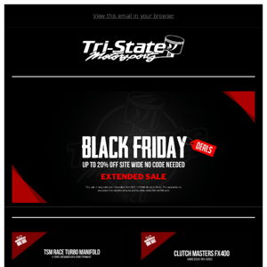 Save on Black Friday Deals Through Friday!