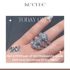 FREE GIFT with your purchase 🤩 + a Moissanite special!