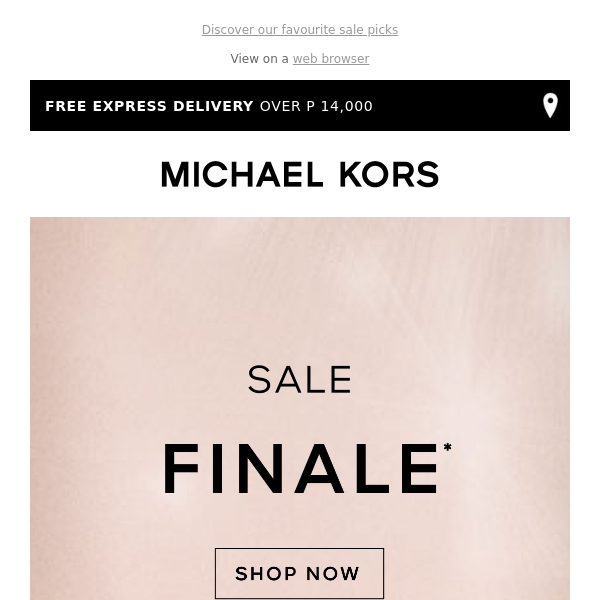 You Don't Want To Miss This | Final Days Of Sale - Michael Kors