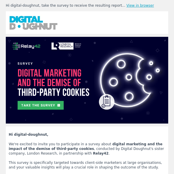 [Survey] Digital Marketing and the Demise of Third-Party Cookies