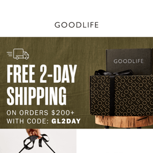 FREE 2-Day Shipping