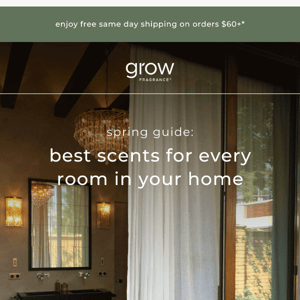 Best scents for every room in your home