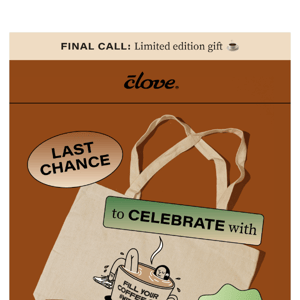 FINAL CALL: limited edition gift