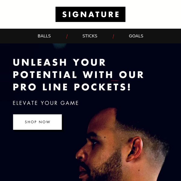 Upgrade Your Game with Signature Lacrosse Pro Line Pockets!