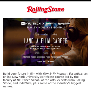 NYU Online Film & TV Certificate Course