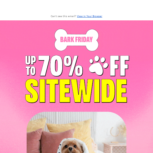 BARK FRIDAY NOW ON! 🐶💝🤩