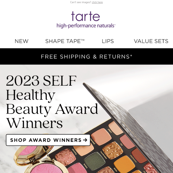 the results in 🏆 - Tarte Cosmetics
