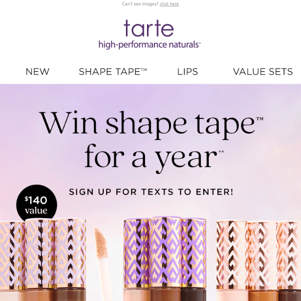 Win shape tape™️ for a FULL YEAR!